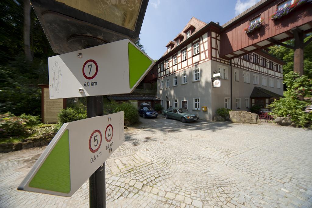 Waldgasthof Wildbad Burgbernheim Exteriör bild
